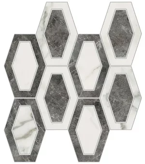 IMPERIAL MICHELANGELO  Losanga  Bianco Apuano  26x26cm  Levigato